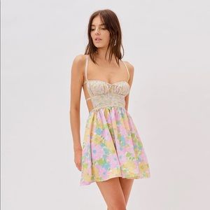 For Love and Lemons Emily backless dress